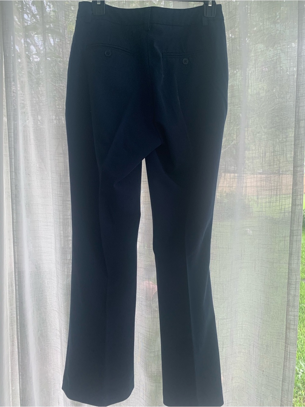 Jones New York navy Boot-Cut Dress Trousers